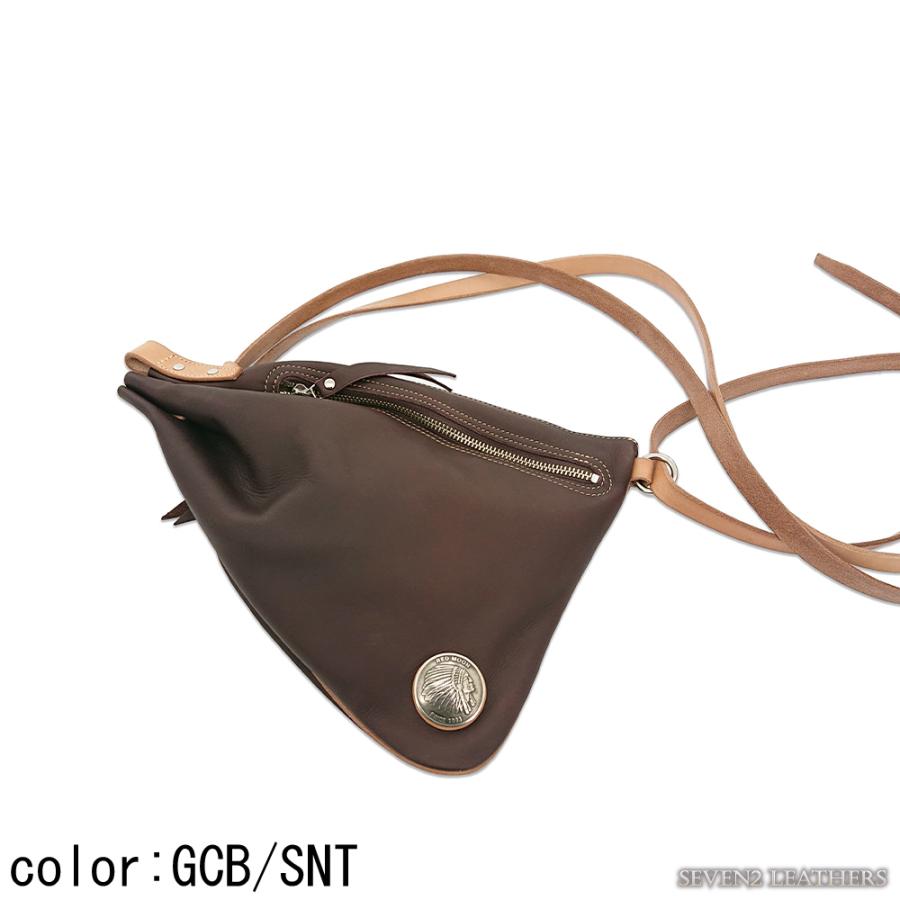 REDMOON レッドムーン ショルダーバッグ ナップサック ワンショルダー ボディバッグ リュック 本革 グローブレザー 革カバン 38mmコンチョ RM-BB1S | REDMOON | 12