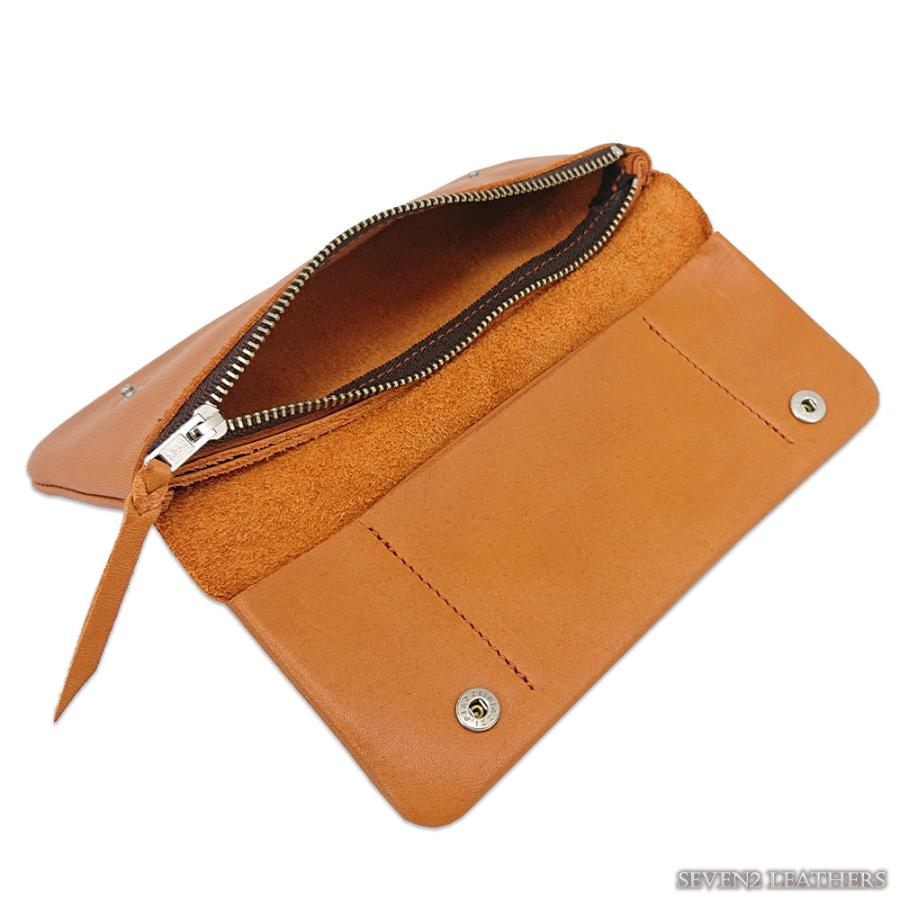 レッドムーン REDMOON 財布 ロングウォレット 長財布 グローブレザー ソフトタッチ 柔らかい 革 特小コンチョ RM-K02 | REDMOON | 09