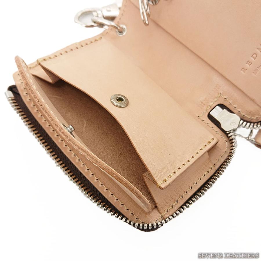 REDMOON（レッドムーン） キーケース 大きめ L型ファスナー ポケット