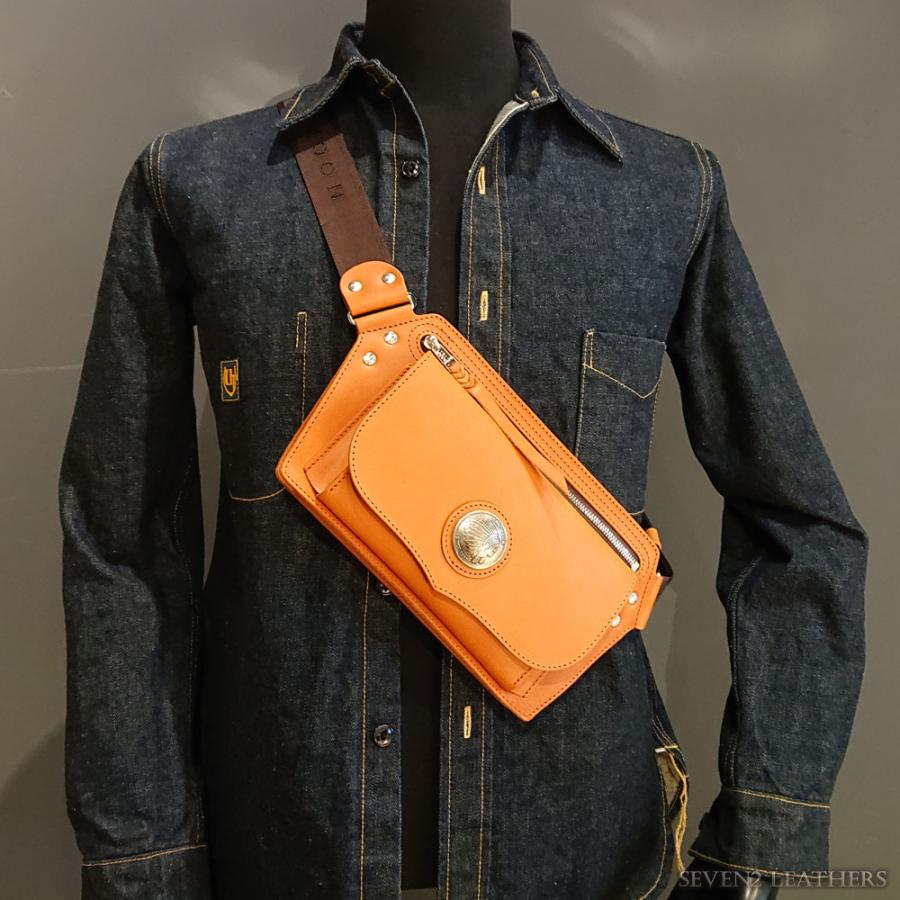 REDMOON（レッドムーン） ボディバッグ スリム ショルダーバッグ ワン