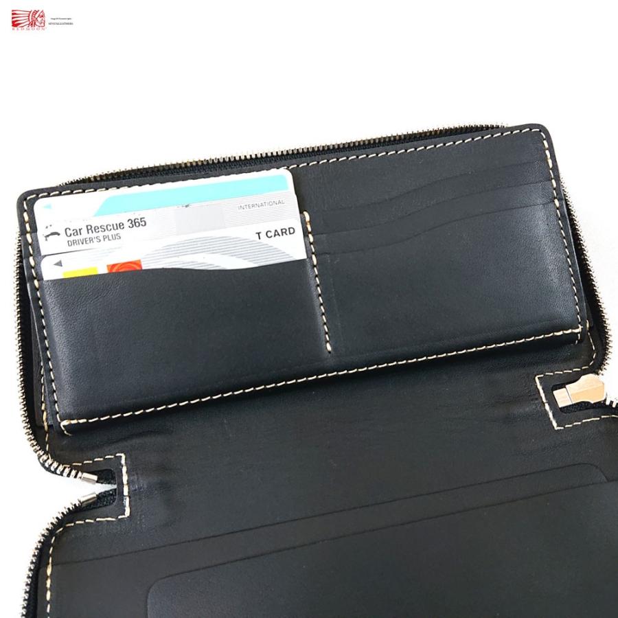レッドムーン REDMOON 長財布 ラウンドジップウォレット ロングウォレット 全5色  牛革 rm-palette-a51 プレゼントの画像