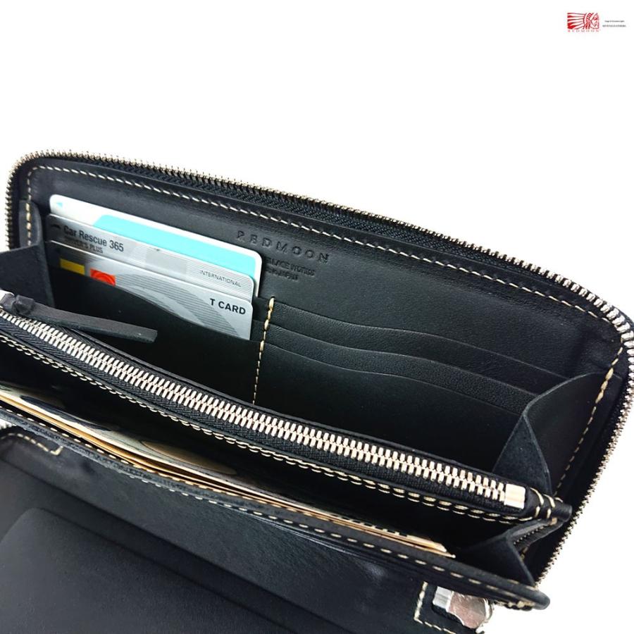 レッドムーン REDMOON 長財布 ラウンドジップウォレット ロングウォレット 全5色  牛革 rm-palette-a51 プレゼントの画像