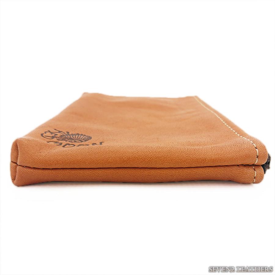 レッドムーン REDMOON ミニポーチ レザーポーチ マルチポーチ 本革 バッグインバッグ カードケース パスケース 財布 オイルレザー メンズ RM-PCLC | REDMOON | 03