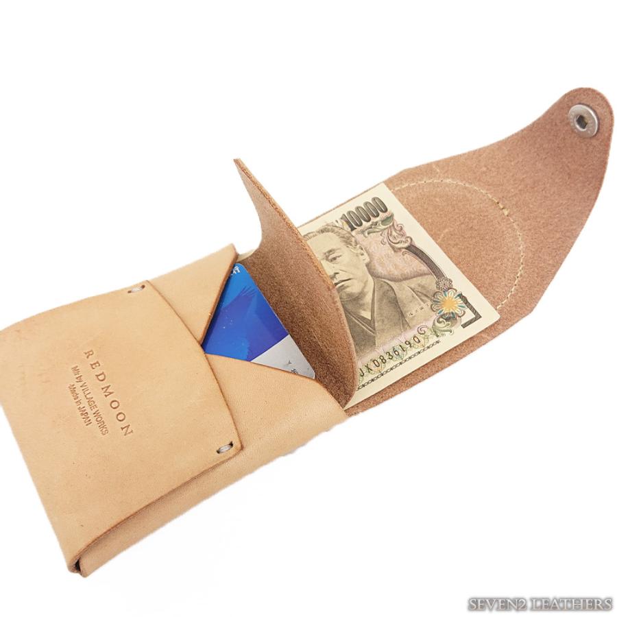 レッドムーン REDMOON 財布 スマートウォレット ショートウォレット 二つ折り ミニ財布 コンパクト 牛革 本革 RM-R01E rm2021 | REDMOON | 06