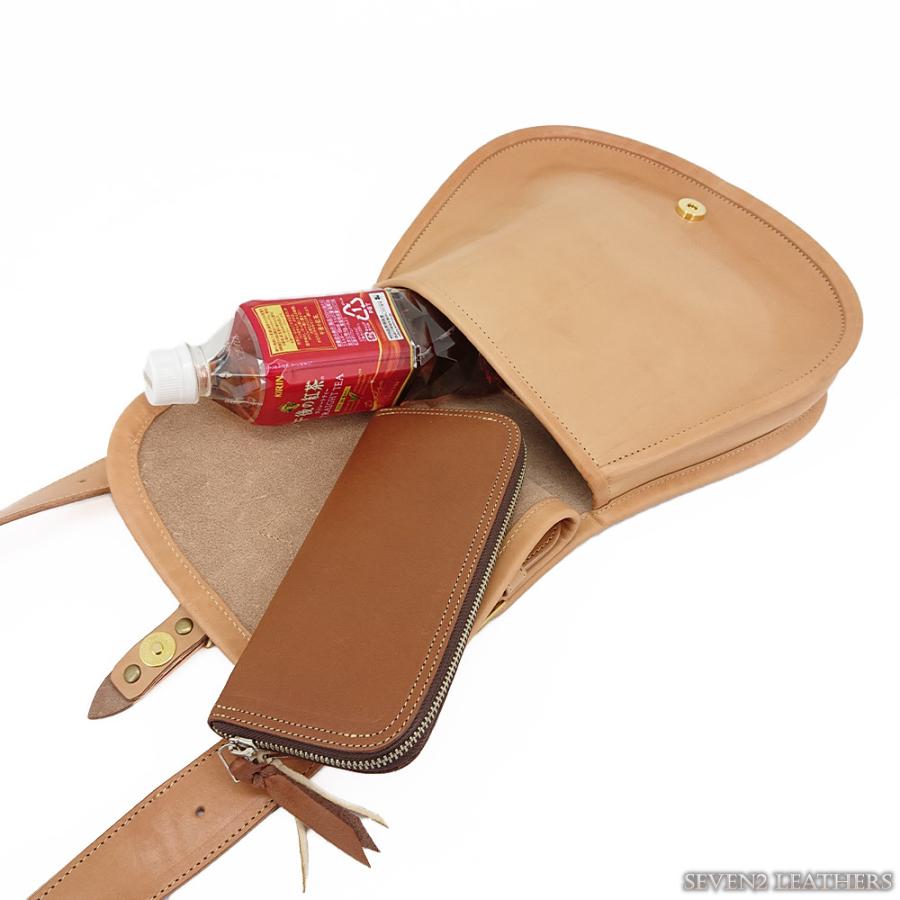 レッドムーン REDMOON ショルダーバッグ サドルバッグ レザー 鞄 メンズ レディース 本革 牛革 RM-SDBG RM2020の画像