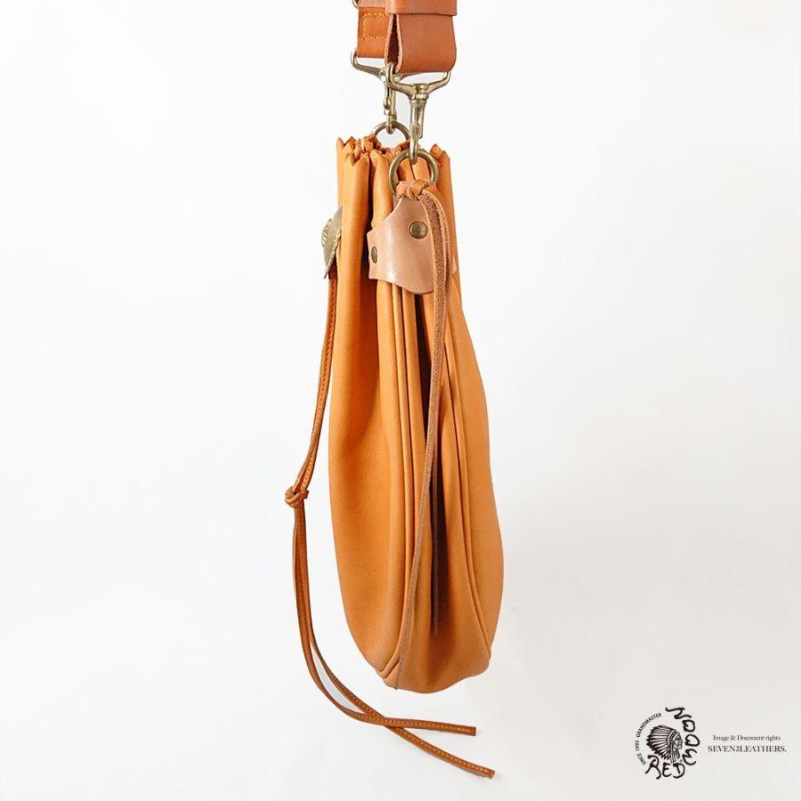 REDMOON レッドムーン ショルダーバッグ 巾着 グローブレザー 本 REDMOON レッドムーン ショルダーバッグ 巾着 グローブレザー 本