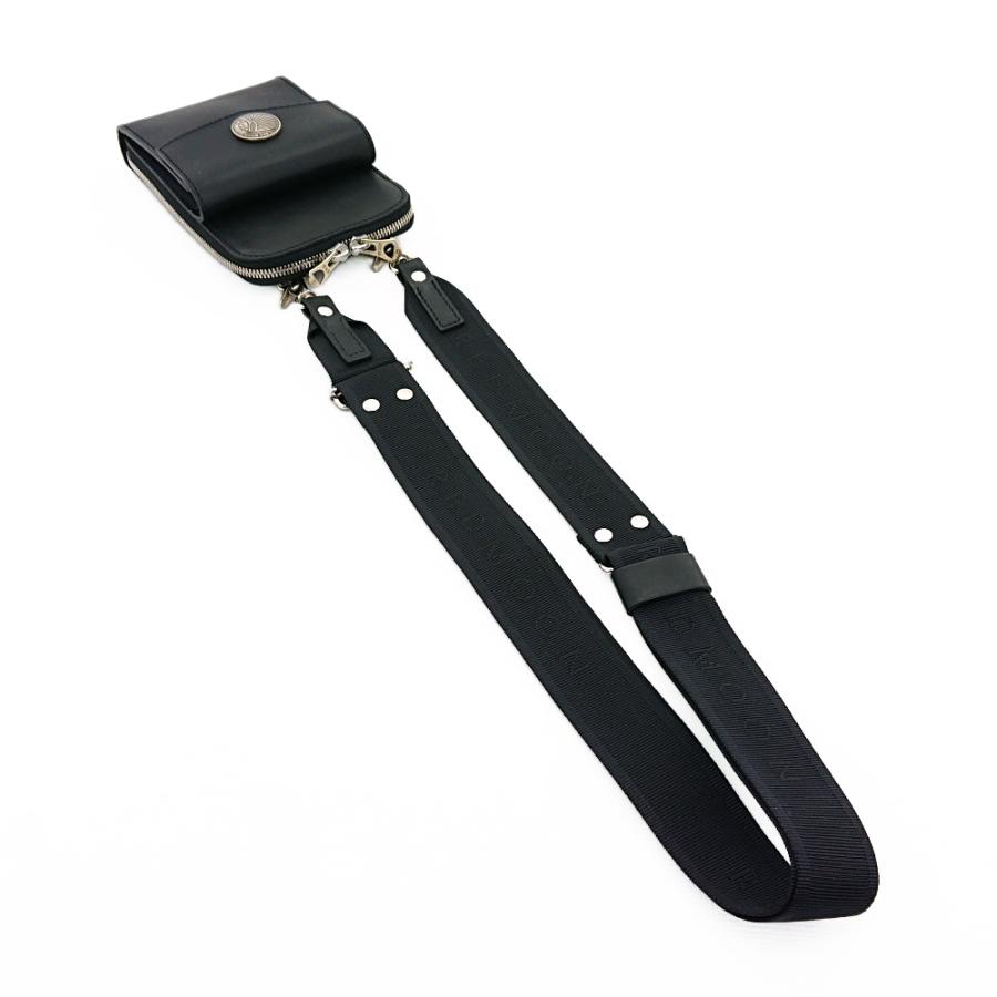 REDMOON レッドムーン ショルダーバッグ ポーチ スマホ ミニショルダー 30mmコンチョ サドルレザー オイルレザー RM-SPPS-A30の画像