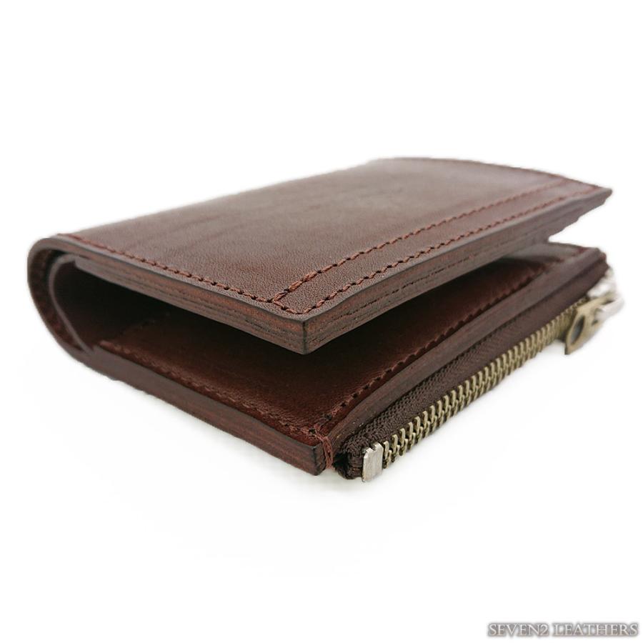 REDMOON（レッドムーン） 財布 二つ折り 外付けコインケース スナップ