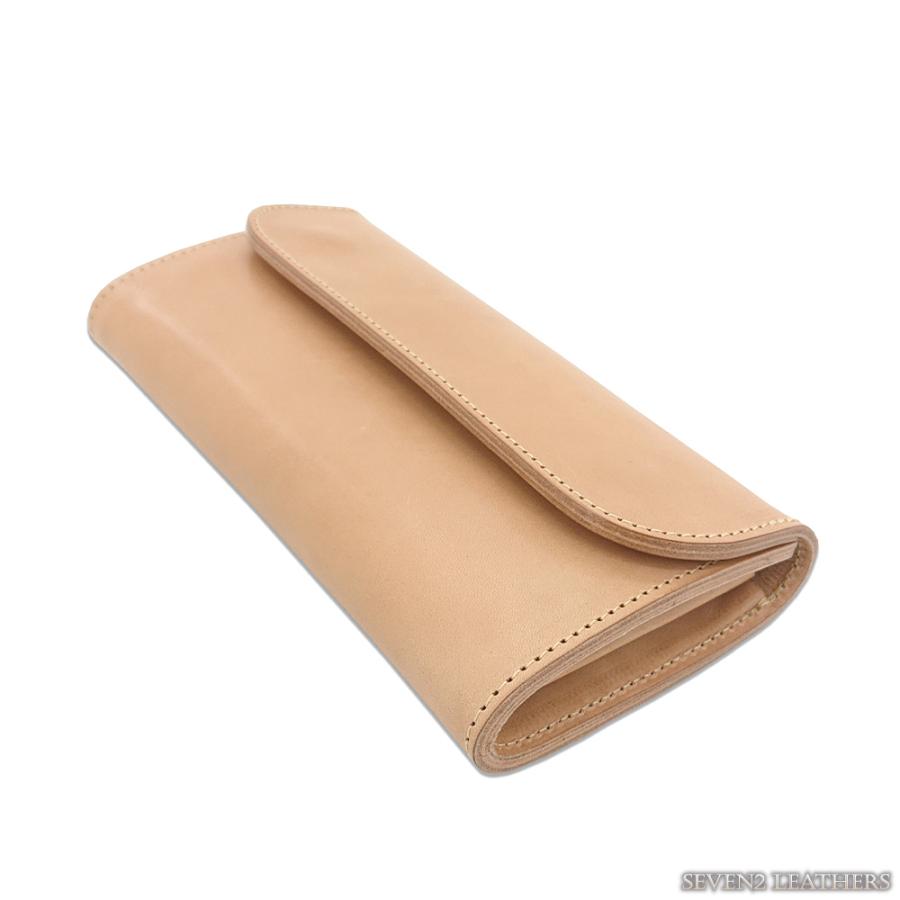 レッドムーンレザー 長財布 ボタン付き ブラウン ストラップ付き REDMOON（レッドムーン） ケアセット＋選べるノベルティ 正規取扱店 長