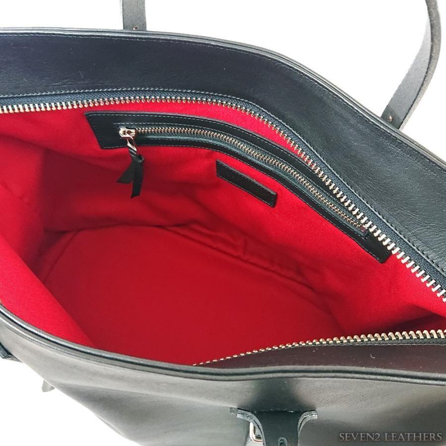 レア☆RED MOON レッドムーン チェック柄　トートバッグ 本革 A4収納 レア☆RED MOON レッドムーン チェック柄 トートバッグ 本革 A4
