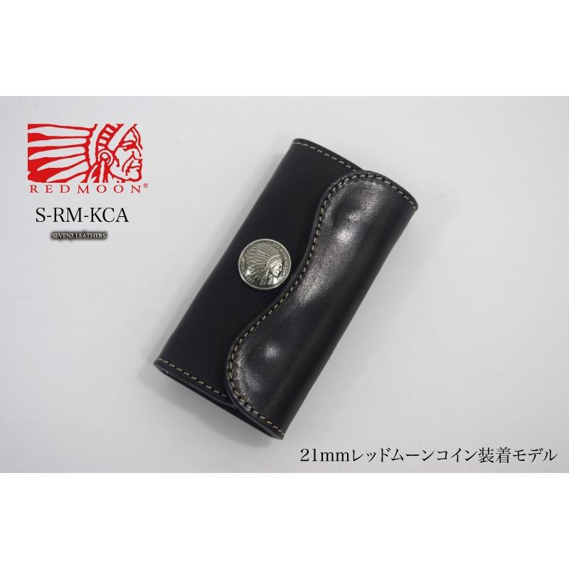 レッドムーン REDMOON キーケース レザーキーケース 本革 全3色 男女兼用 牛革 コンチョ s-rm-kca プレゼント | REDMOON