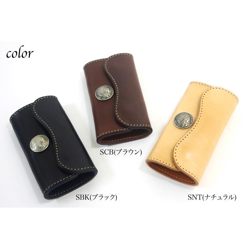レッドムーン　レザー　キーケース BRANDS :: REDMOON :: レザーケース :: キーケース :: レッド