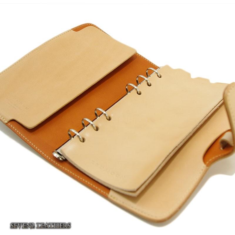 レッドムーン REDMOON 手帳カバー システム手帳 特注品 焼印 全3色 男女兼用 牛革 s-rm-st-ltd2 プレゼントの画像