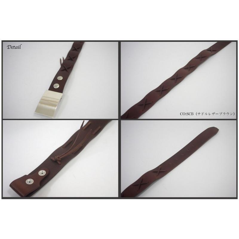 RED MOON レッドムーン　シルバー SILVER925 ベルト バックル RED MOON シルバーバックルレザーベルト ブラウン 革小物 レッド