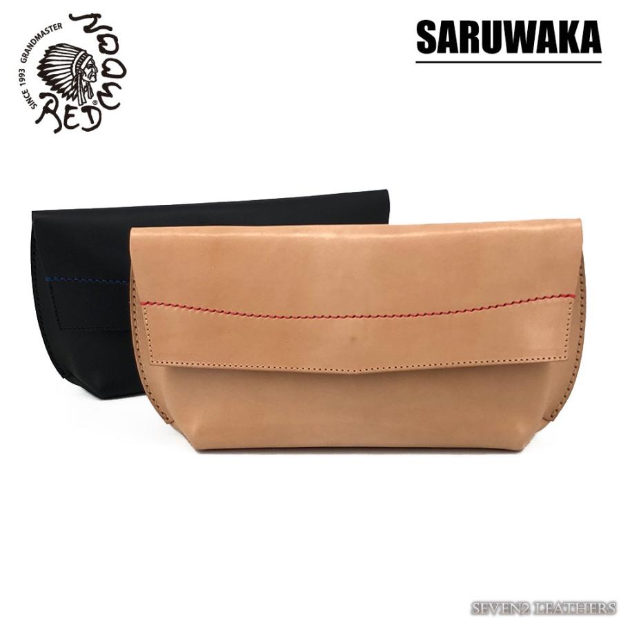 レッドムーン Redmoon ポーチ セカンドバッグ ミニクラッチバッグ 本革 レザー Saruwaka Rm プレゼント Fd21 Saruwaka Seven2leathers 通販 Yahoo ショッピング
