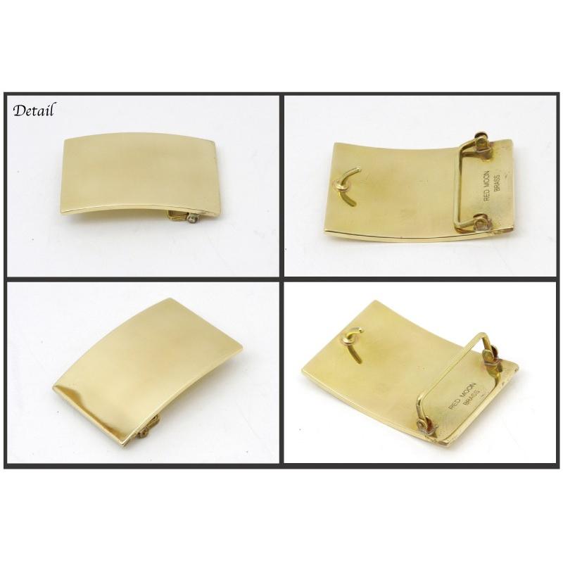 レッドムーン REDMOON バックル プレートバックル 男女兼用 真鍮製 SBB-30 プレゼント | REDMOON | 01