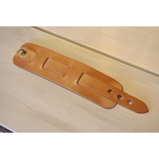 レッドムーン REDMOON レザーブレスレット 牛革 ギボシ留め 太いブレス t-wb プレゼント | REDMOON | 02