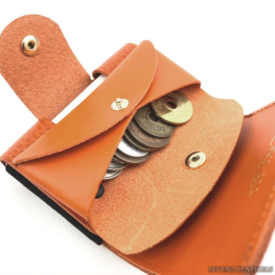 池之端銀革店 レザー 本革 ミニウォレット カードケース 小さい財布 メンズ レディース 日本製 tiny-002 プレゼント ［fd2021］ |  | 04