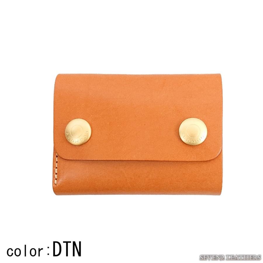 レッドムーン REDMOON 三つ折り 財布 コンパクト ウォレット シンプル 牛革 日本製 ハンドメイド TSW-MID プレゼント | REDMOON | 11