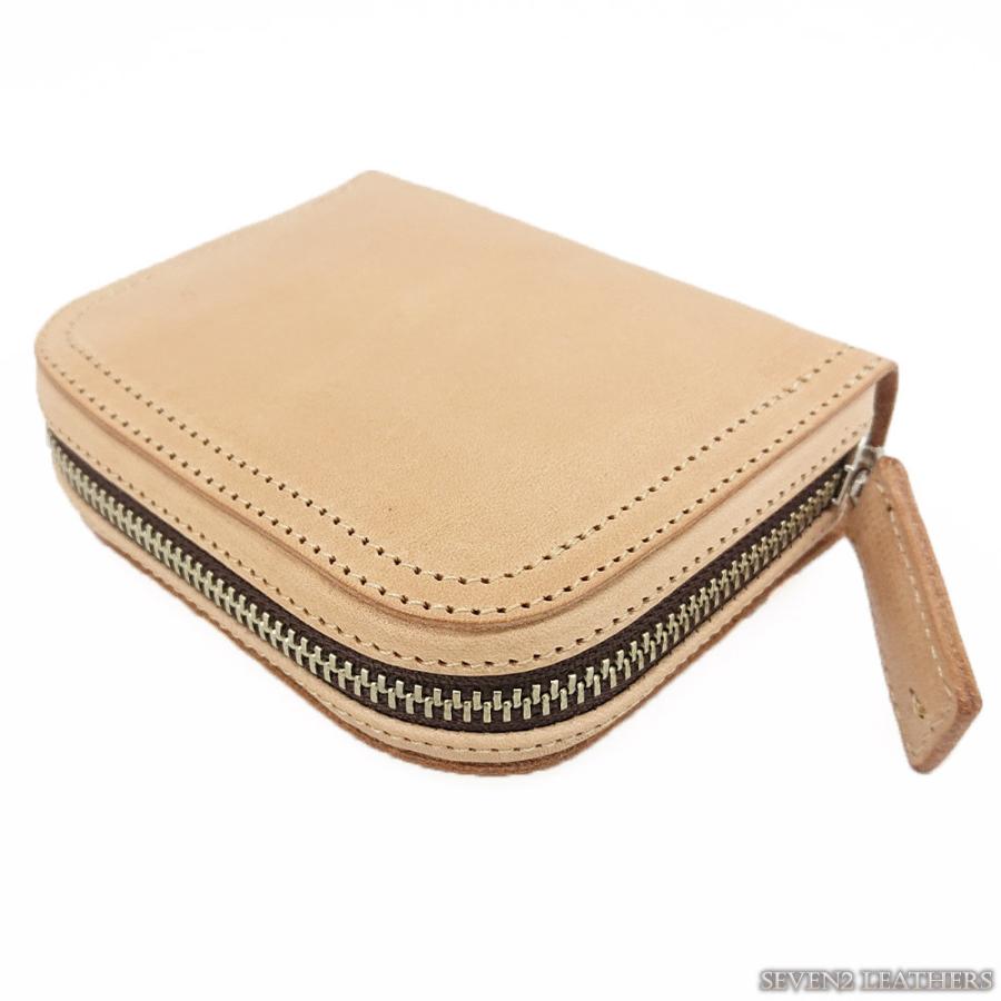 パイロットリバー PAILOT RIVER ミニ財布 カード入れ ラウンドファスナー ハーフウォレット 大容量 牛革 本革 TYSON TYSON-BG rm2021 | REDMOON | 07