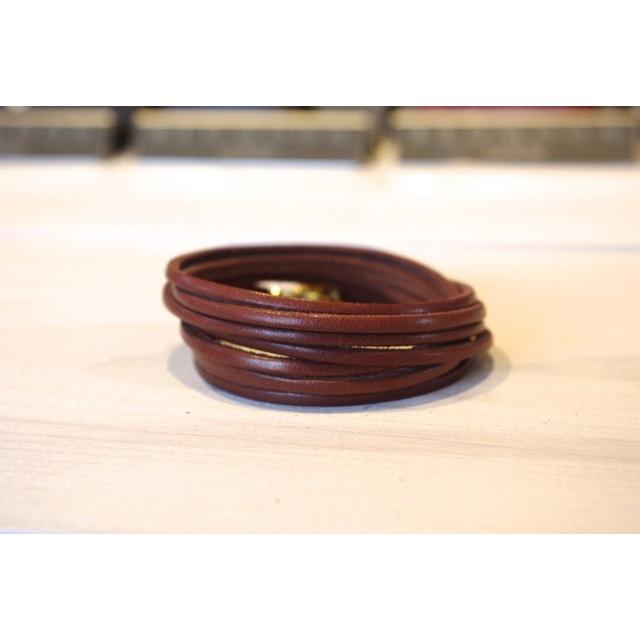 レッドムーン REDMOON ブレスレットバングル レザーアクセサー 全3色 男女兼用 牛革 真鍮 yk-wbb プレゼント | REDMOON