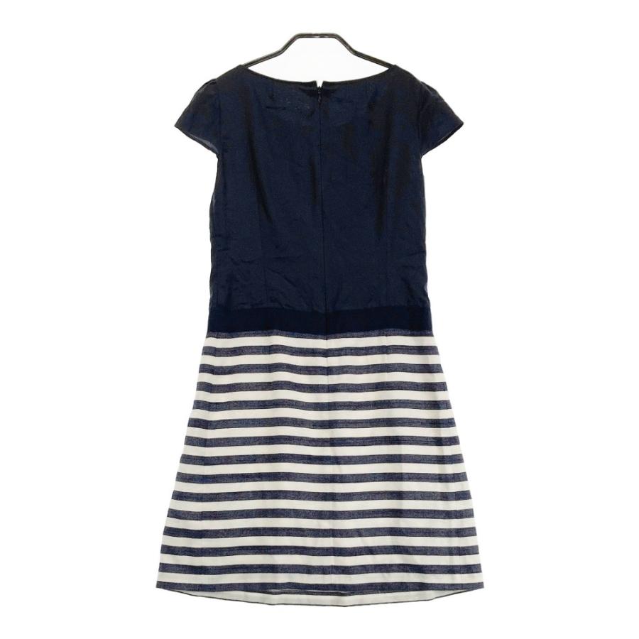 アナイのネイビーのワンピース　未使用　新品　美品です。 美品☆アナイ☆総レースワンピース☆美スタイル☆38ネイビー