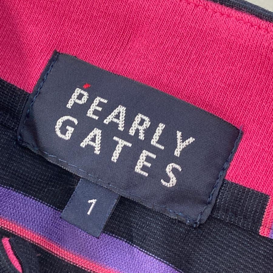 PEARLY GATES パーリーゲイツ ハーフジップ 長袖Tシャツ