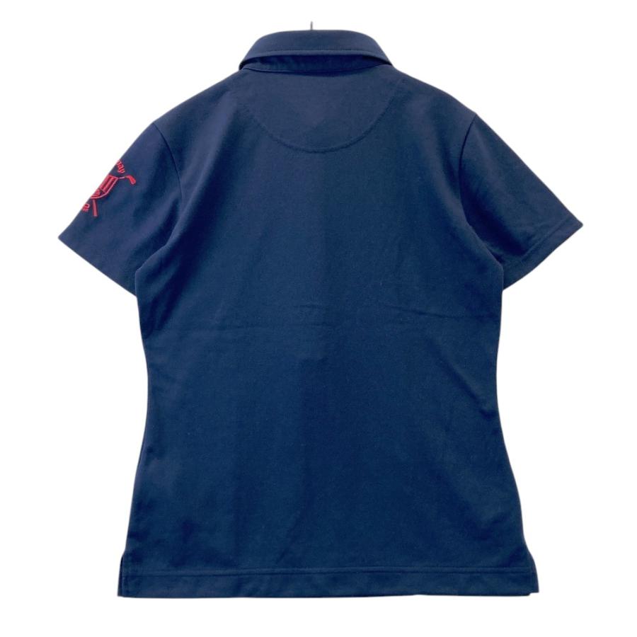 Callaway Golf - 未使用品❗️キャロウェイ　M レディース　ゴルフ　半袖ポロシャツ　ネイビー　春夏 中古 レディース キャロウェイ Callaway 半袖ポロシャツ M 紺