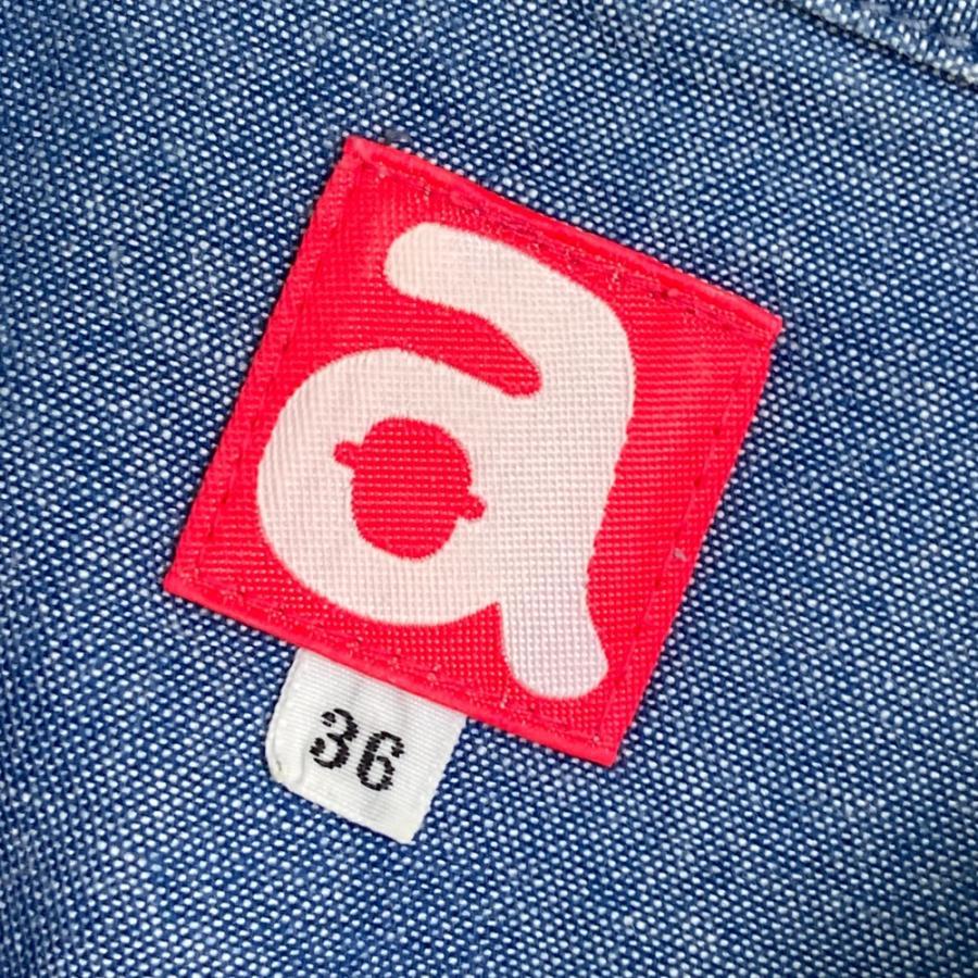 ARCHIVIO アルチビオ シャンブレーノースリーブワンピース