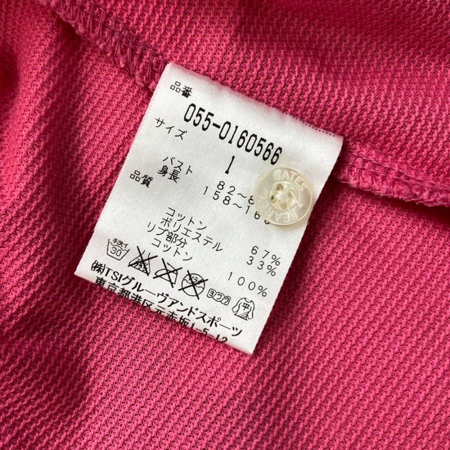 PEARLY GATES パーリーゲイツ 半袖ポロシャツ ピンク系 1 ゴルフウェア