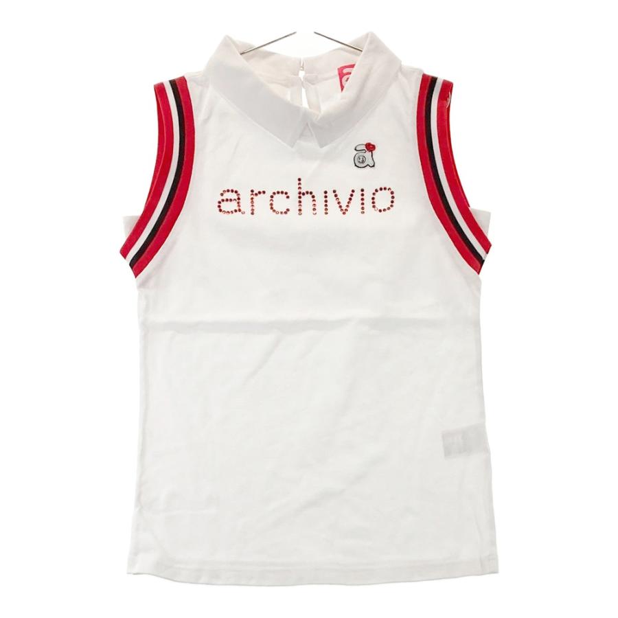 archivio ゴルフウェア トップス ホワイト ノースリーブ サイズ 36 archivio ゴルフウェア トップス ホワイト ノースリーブ サイズ