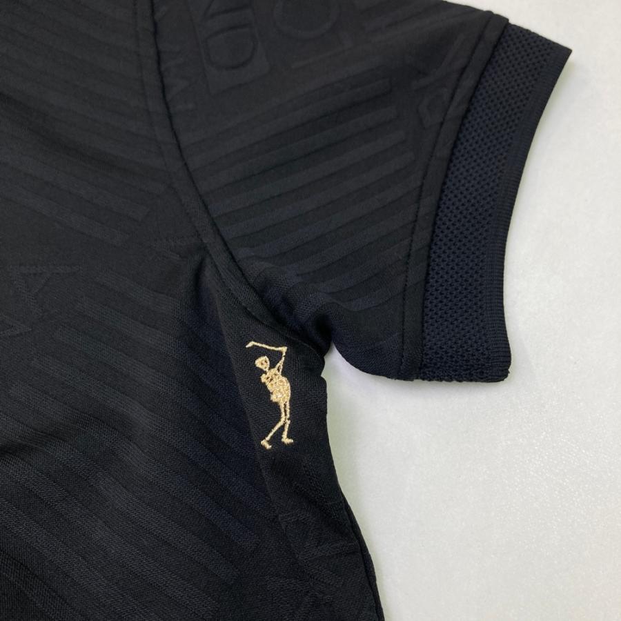 美品】MARK&LONA マークアンドロナ 半袖ポロシャツ ブラック系 S