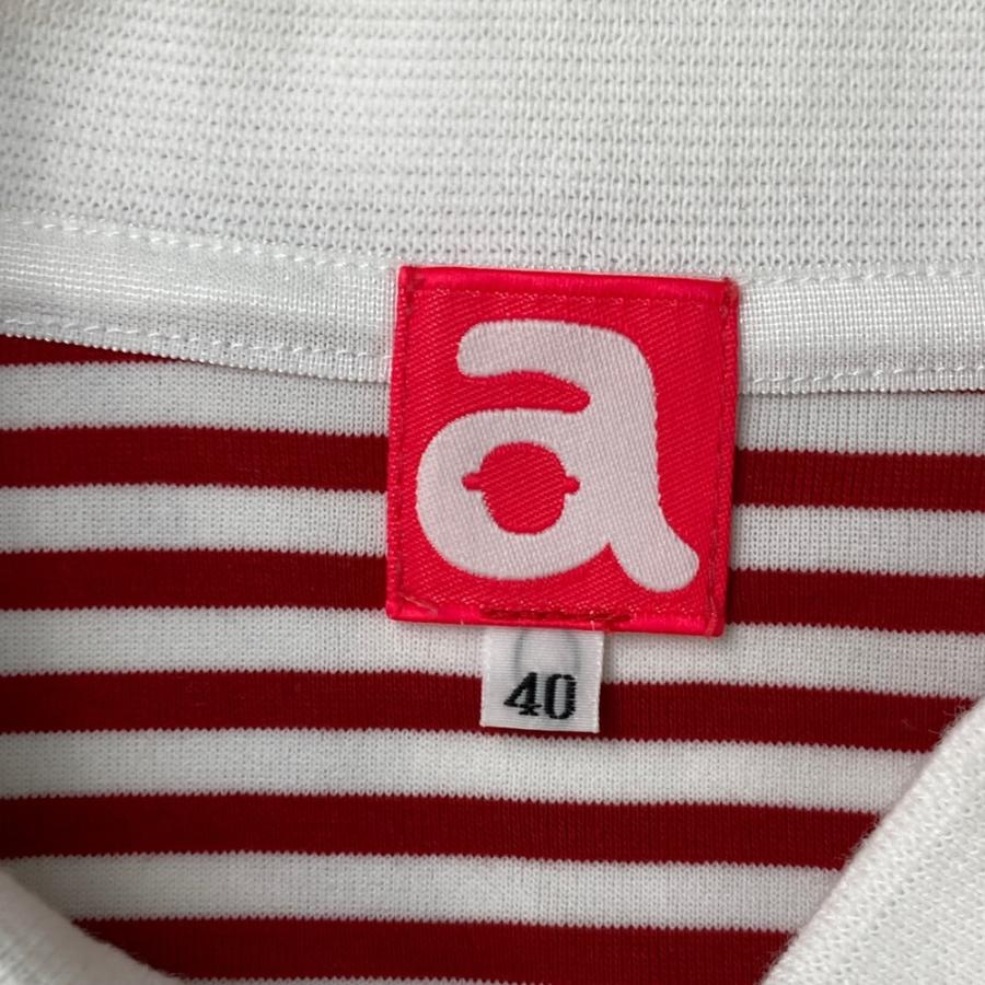 ARCHIVIO アルチビオ ポロシャツ ナンバリング ホワイト系 40 ゴルフ