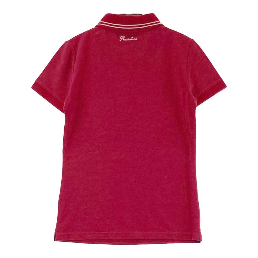 美品】RUSSELUNO ラッセルノ 半袖ポロシャツ レッド系 1 ゴルフウェア