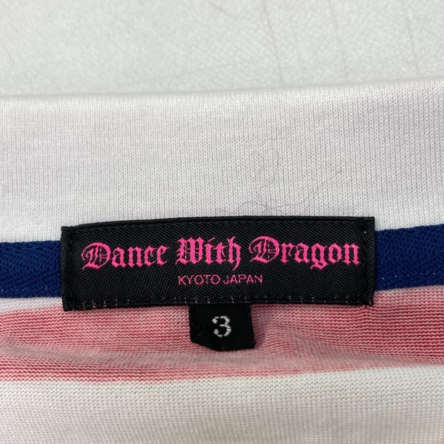DANCE WITH DRAGON ダンスウィズドラゴン 半袖ポロシャツ スパンコール