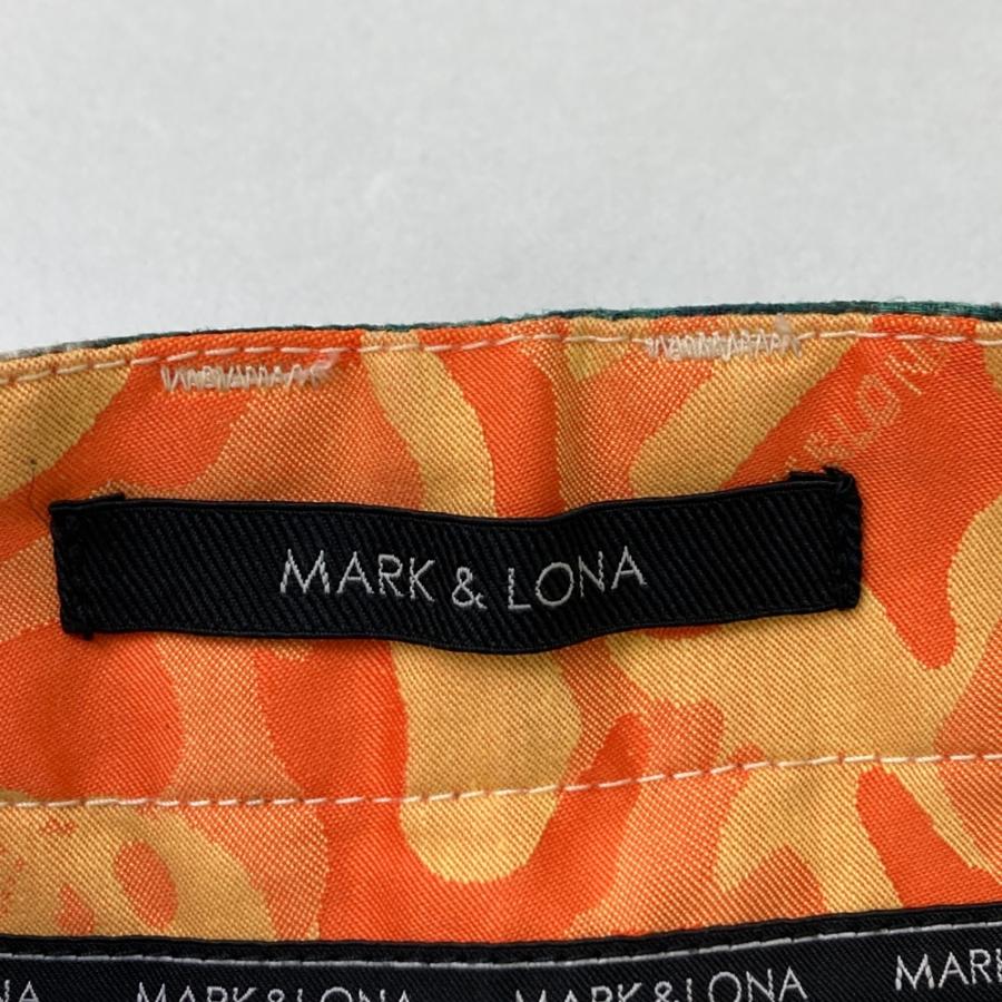 MARK\u0026LONA マークアンドロナ  スカート スカル ヤシの木 グリーン系 M ゴルフウェア レディースの画像