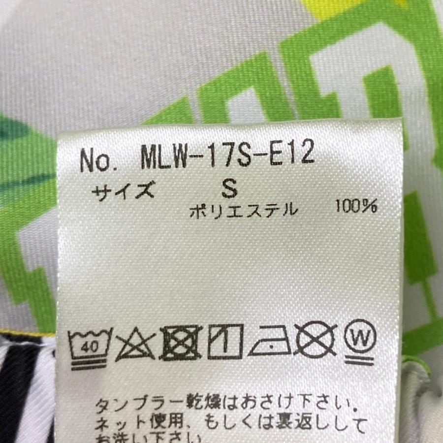 MARK\u0026LONA マークアンドロナ  ストレッチスカート レモン 総柄 ホワイト系 S ゴルフウェア レディースの画像