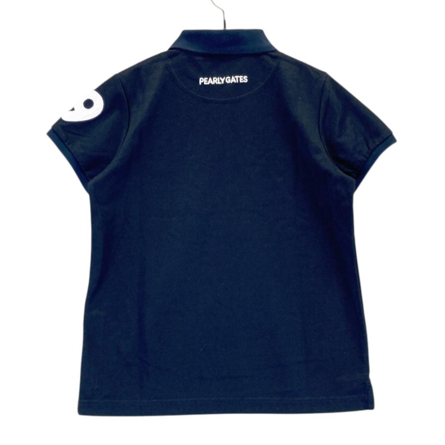 サイズ：6 PEARLY GATES パーリーゲイツ 053-7260753 半袖ポロシャツ ニコちゃん ワッペンカモフラ柄 ネイビー系 [240101484650] ゴルフウェア メンズ ストスト サイズ：6 PEARLY GATES パーリーゲイツ 053-7260753 半袖
