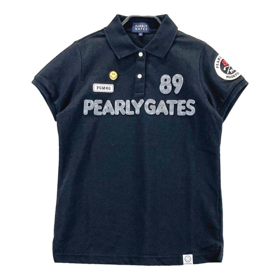 パーリーゲイツ ゴルフウェア ポロシャツ 迷彩 サイズ0 パーリーゲイツ ゴルフウェア レディース ポロシャツ 半袖