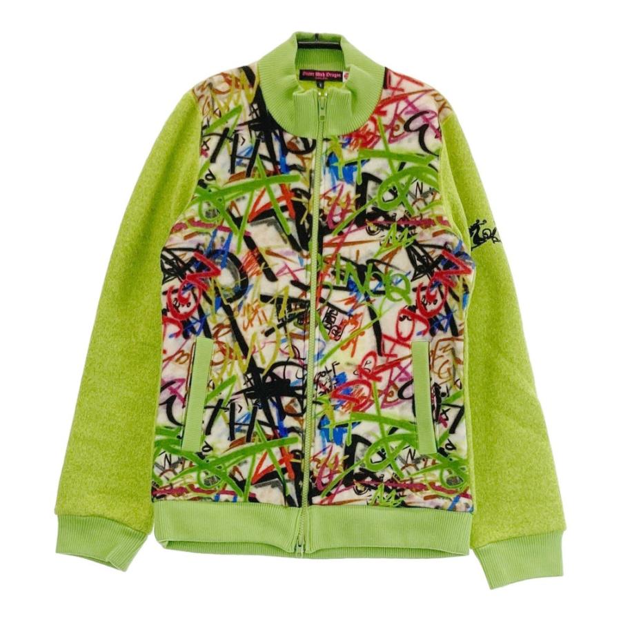 DANCE WITH DORAGON レディースジャケット グリーン DANCE WITH DRAGON ダンスウィズドラゴン ニットジャケット グリーン系