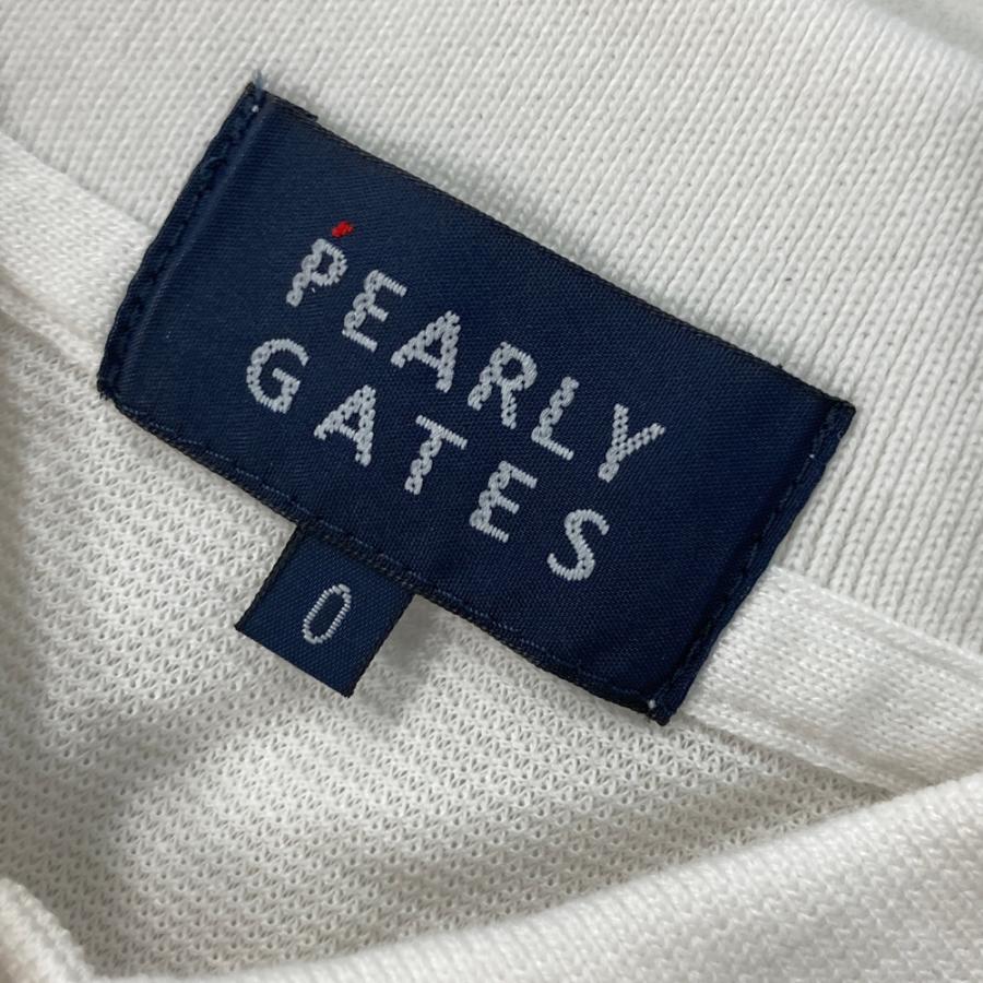 PEARLY GATES（パーリーゲイツ） 半袖ポロシャツ 30周年 ホワイト系 0