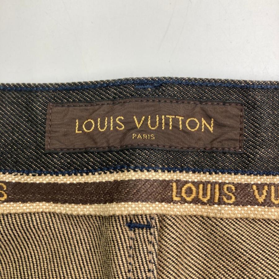 LOUIS VUITTON ルイ ヴィトン  デニムパンツ ジップ  ブラウン系 48 メンズ｜stst-used｜05