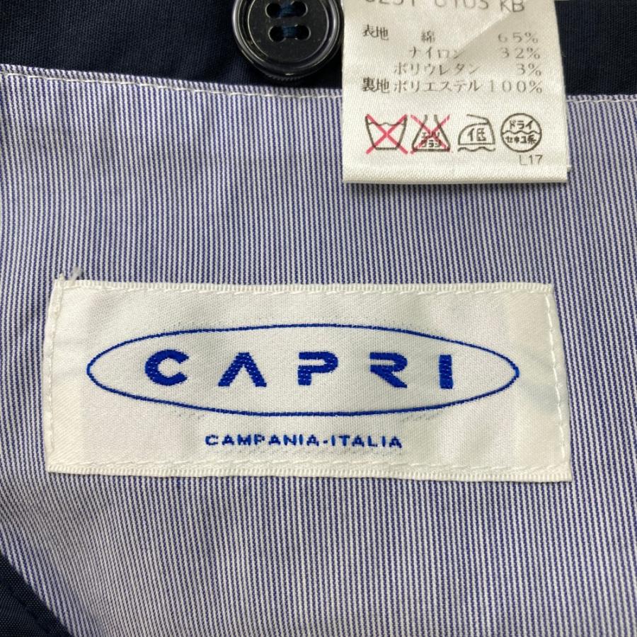 capri（カプリ） ジャケット ストライプ柄 ブルー系 46 メンズ 