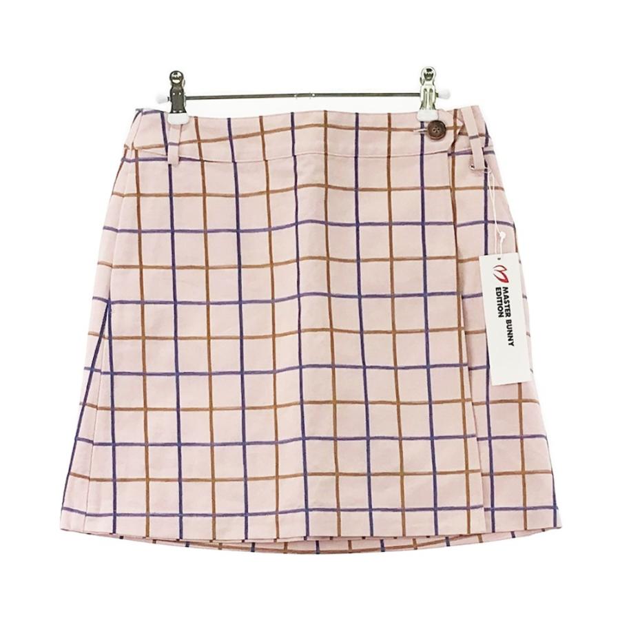 マスターバニーエディション セットアップ グレンチェック ポロシャツ スカート マスターバニーエディション セットアップ グレンチェック ポロシャツ