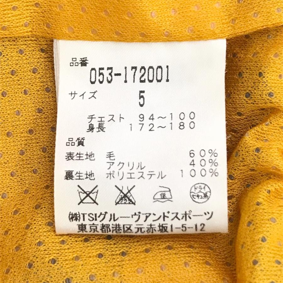 PEARLY GATES パーリーゲイツ ウール混 ニット ジップジャケット ブラウン系 5 ゴルフウェア メンズ_6