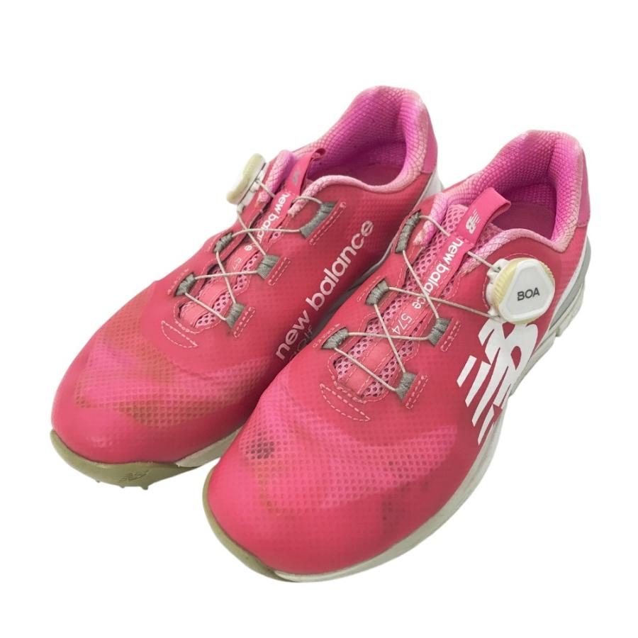 New Balance（ニューバランス） WGBF574P BOA ゴルフシューズ ピンク系