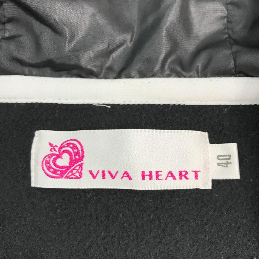 VIVA HEART ビバハート ゴルフウェア フード付中綿フリースジップ 