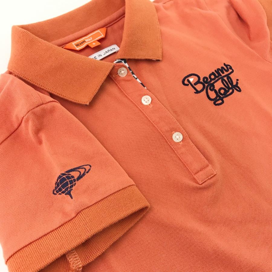 BEAMS GOLF（ビームス ゴルフ） 2020年モデル 半袖ポロシャツ オレンジ