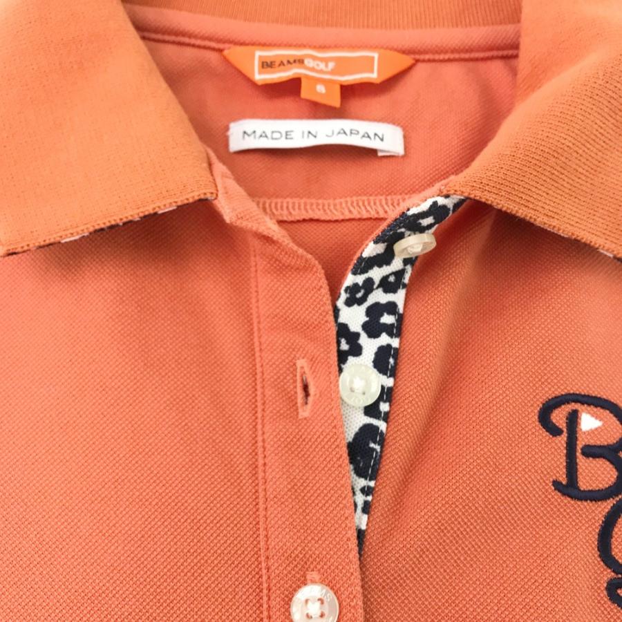 BEAMS GOLF（ビームス ゴルフ） 2020年モデル 半袖ポロシャツ オレンジ