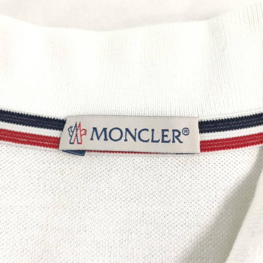 MONCLER モンクレール  半袖ポロシャツ  ホワイト系 XS レディース｜stst-used｜04